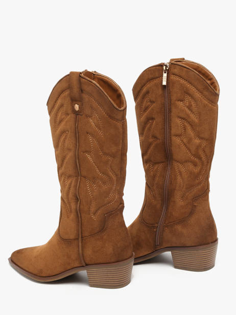 Santiago Laarzen Xti Bruin women 144308 ander zicht 2